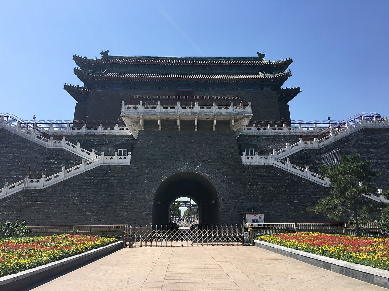 Zhengyangmen Arrow Tower at Dusk